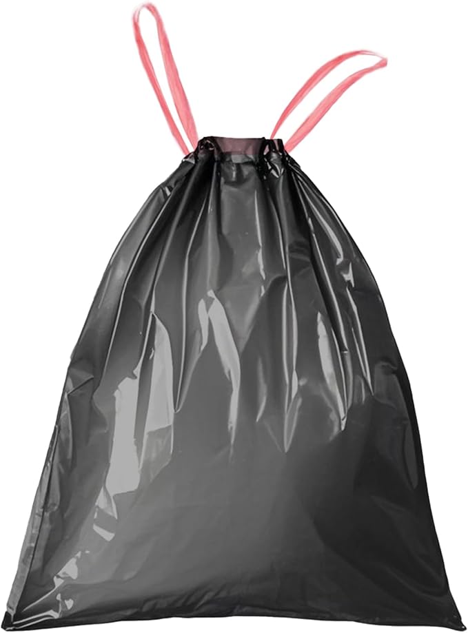 8 Gallon Trash Bags Drawstring, 8 Gal Garbage Bag, 55x65cm Size