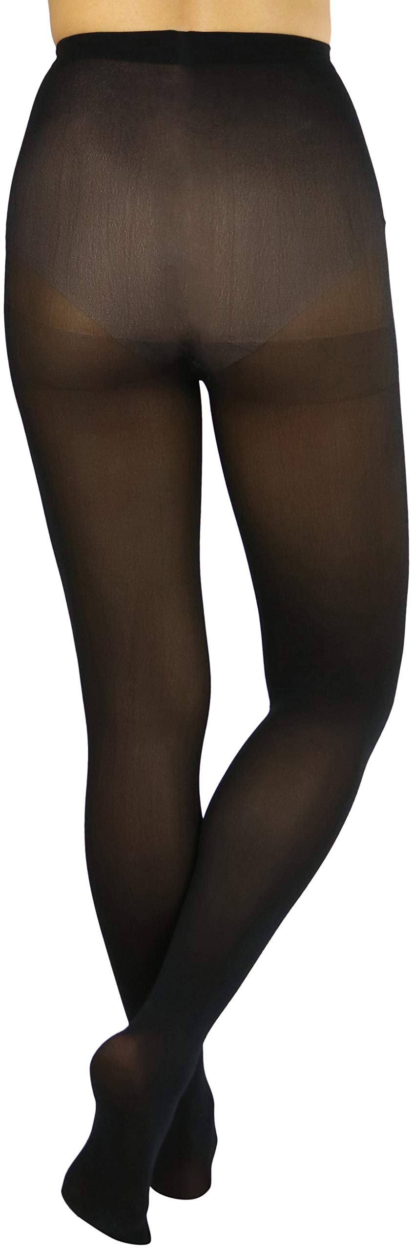 ToBeInStyle Women's Skeleton Print Tights - Black/White