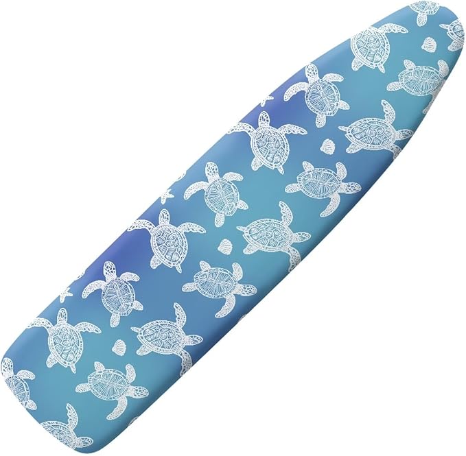 Sea Turtle Iron Board Cover Thick Soft Ironing Board Cover and Pad Standard