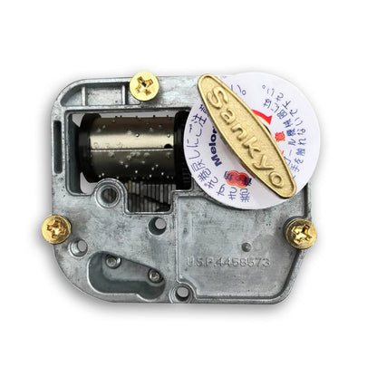 BinkeGG Play (Oh Christmas Tree) Music Box Spare Part Grey Wind Up Sankyo Musical Movement for DIY Music Boxes (65 Tunes Option)