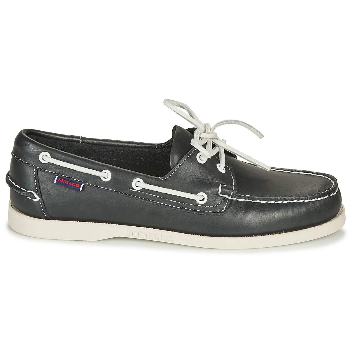 Sebago Docksides, Men Boat Shoes, Blue (Blue Nite Leather), 11 UK (46 EU)
