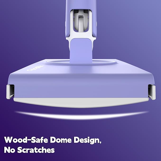 Disposable Sweeper Dust Mop, No-Touch Attach & Remove Cloth Instantly,