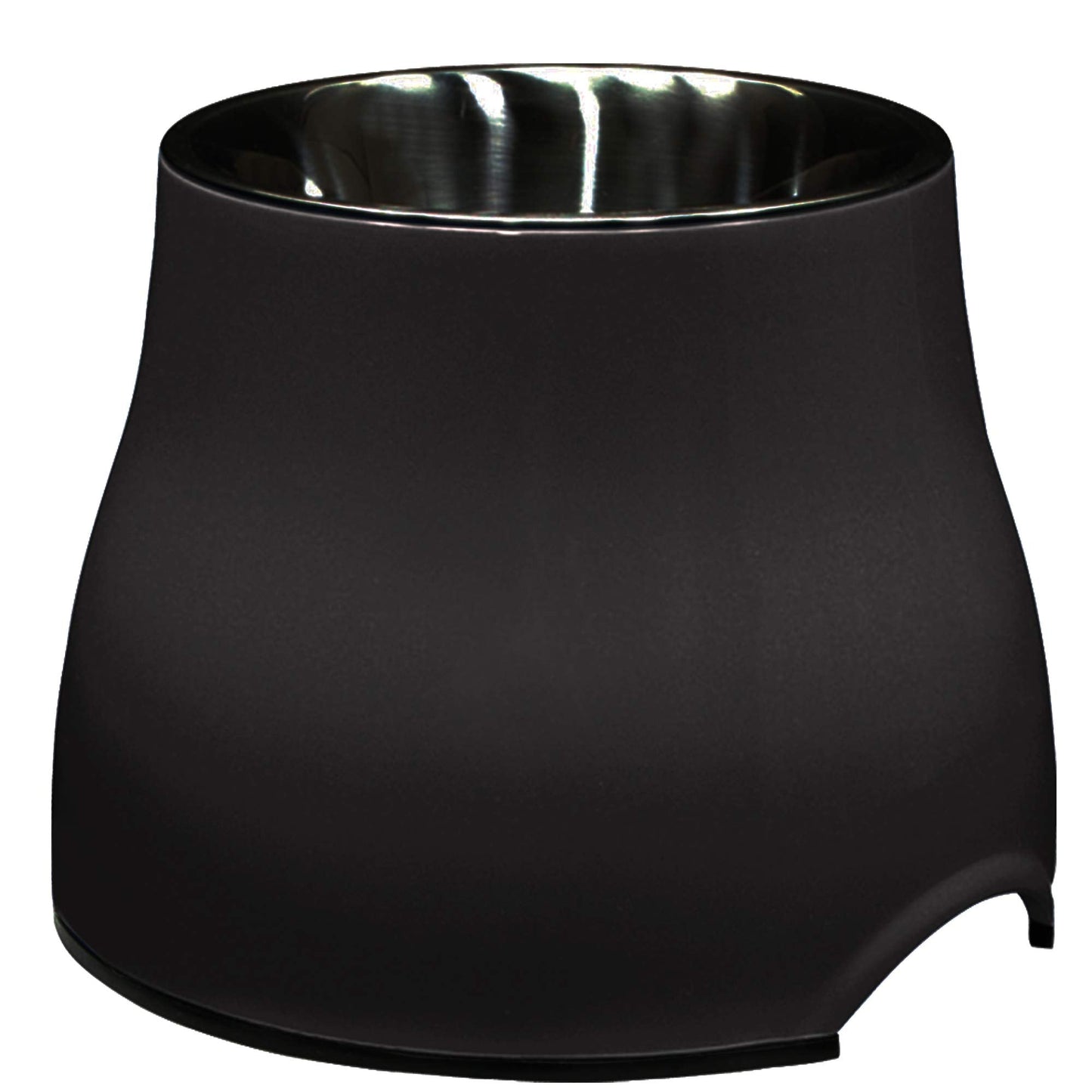 Dogit 2-in-1 Elevated Dish/Bowl, Black, 900 ml