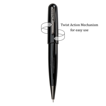 Conklin All American Gel Pen Raven Black | Luxury Gel Pen with Refillable Ink | Bold Design, Smooth Writing, Premium Quality