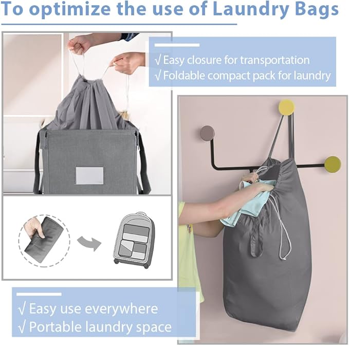 MCleanPin 210L Laundry Hamper Collapsible