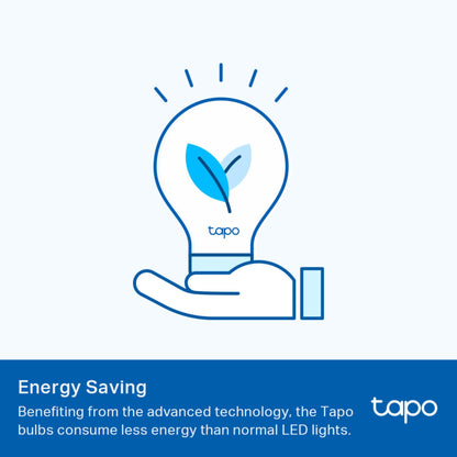 Tapo L510B (2-Pack) B22 Smart Bulb, Alexa Light Bulb, WiFi Smart Light Bulb, Dimmable, 8.3W (60W), Schedule & Timer, Away Mode, Energy Saving, Preset for Convenience, Voice Control with Alexa & Google