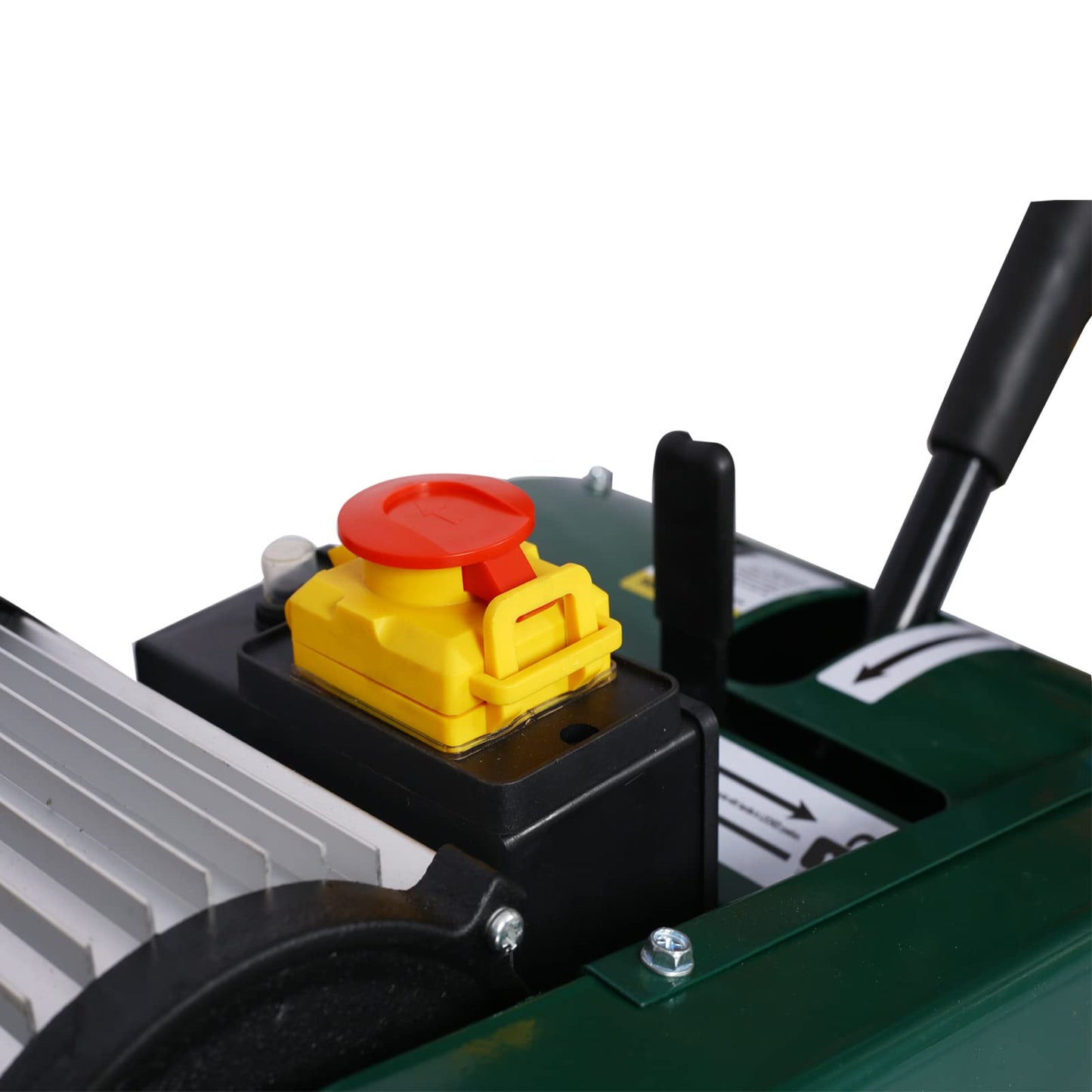 HeureuxBoBo 7 Ton Horizontal Double Flywheel Electric Log Splitter, 2HP 16A 110V Portable Firewood Splitting Machine with Low Profile Design & Comfortable Handle
