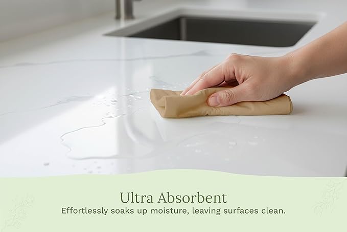 Organic Cotton Beige Flour Sack Towels