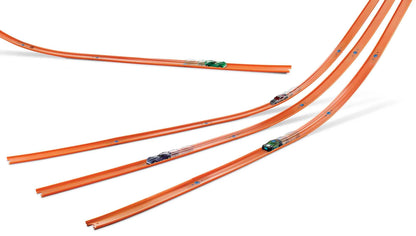 Hot Wheels Track Builder Unlimited,40 Foot Build and Rebuild Track Builder System, Easy to Connect Racetrack, Includes 1 Toy Car, Toys for Ages 4 and Up, One Pack, FTL69 (Package may vary)