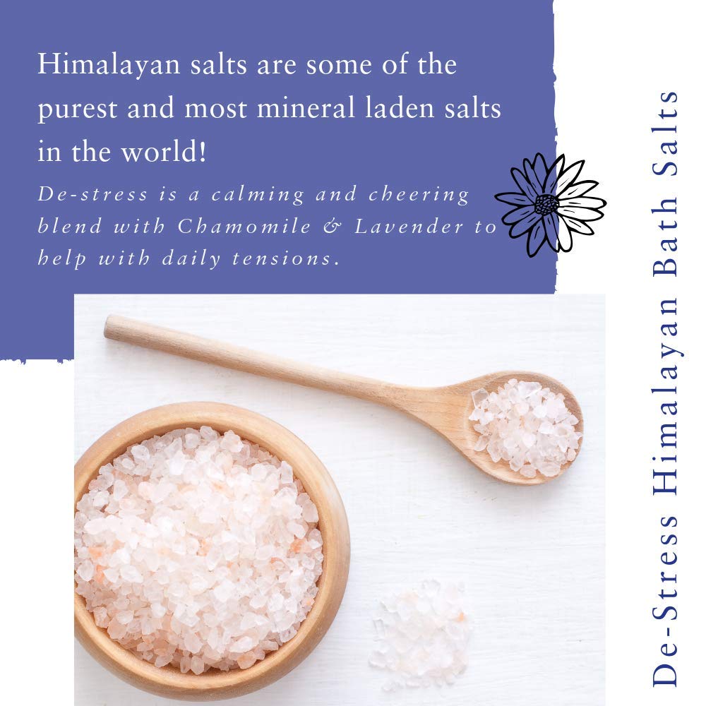 Absolute Aromas - De-Stress Himalayan Bath Salt | 290g