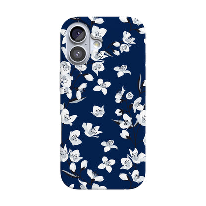 Casely iPhone 17 Case | Blue Stripes | Sunday Best | Compatible with MagSafe | Classic Ultra Slim Design