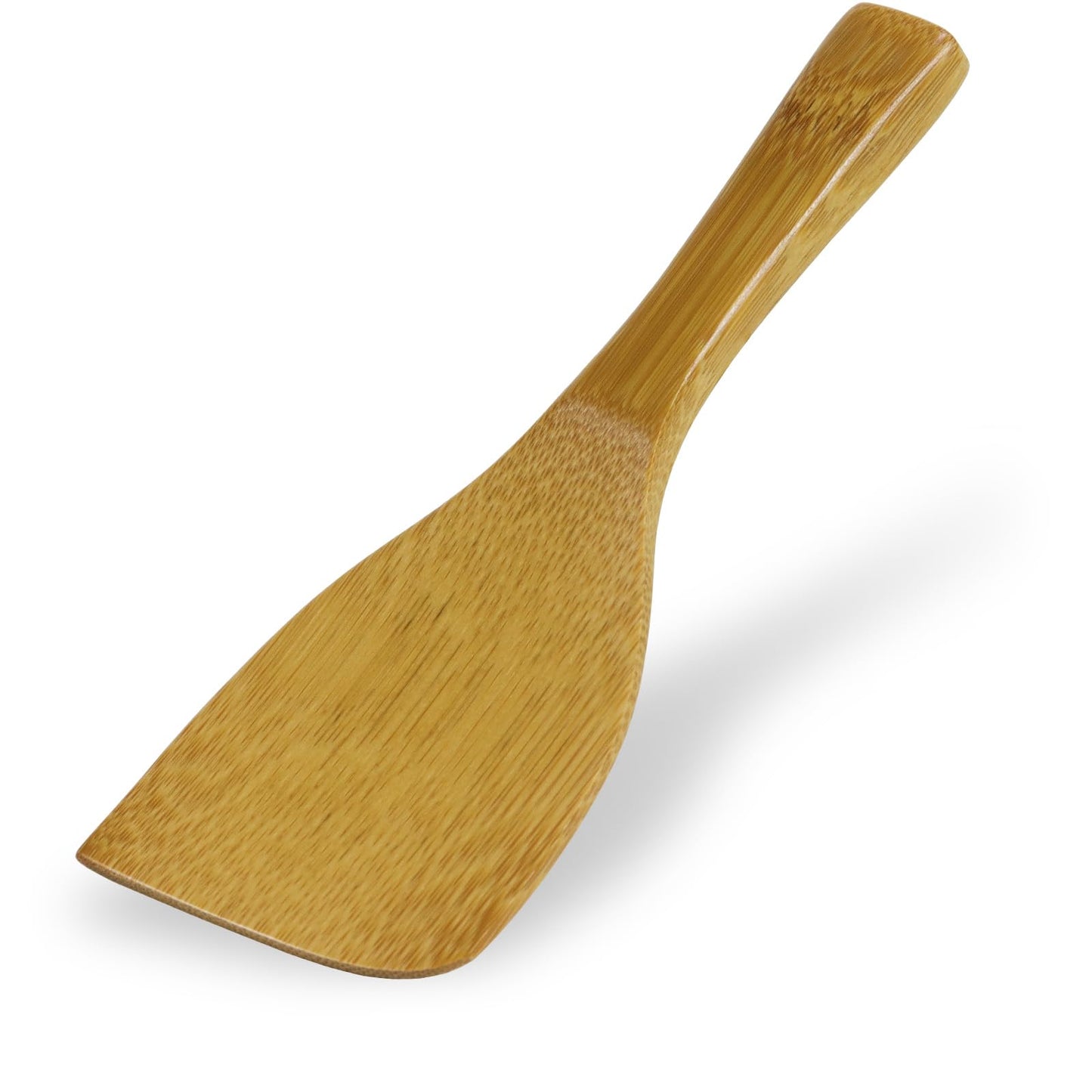 Morikuru Bamboo Miso Spatula 5.51 in (140mm), Scoop, Tool for Miso, Smoked Bamboo, Made in Japan