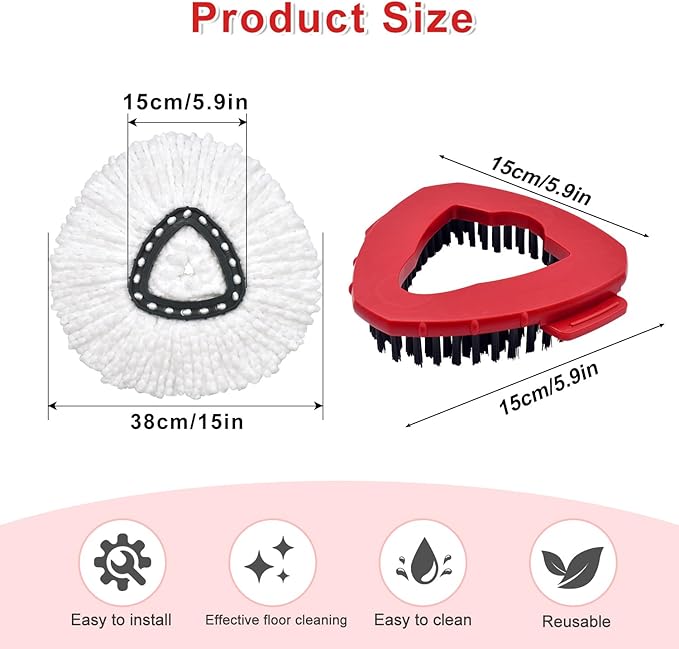 Mop Head Replacement Compatiable