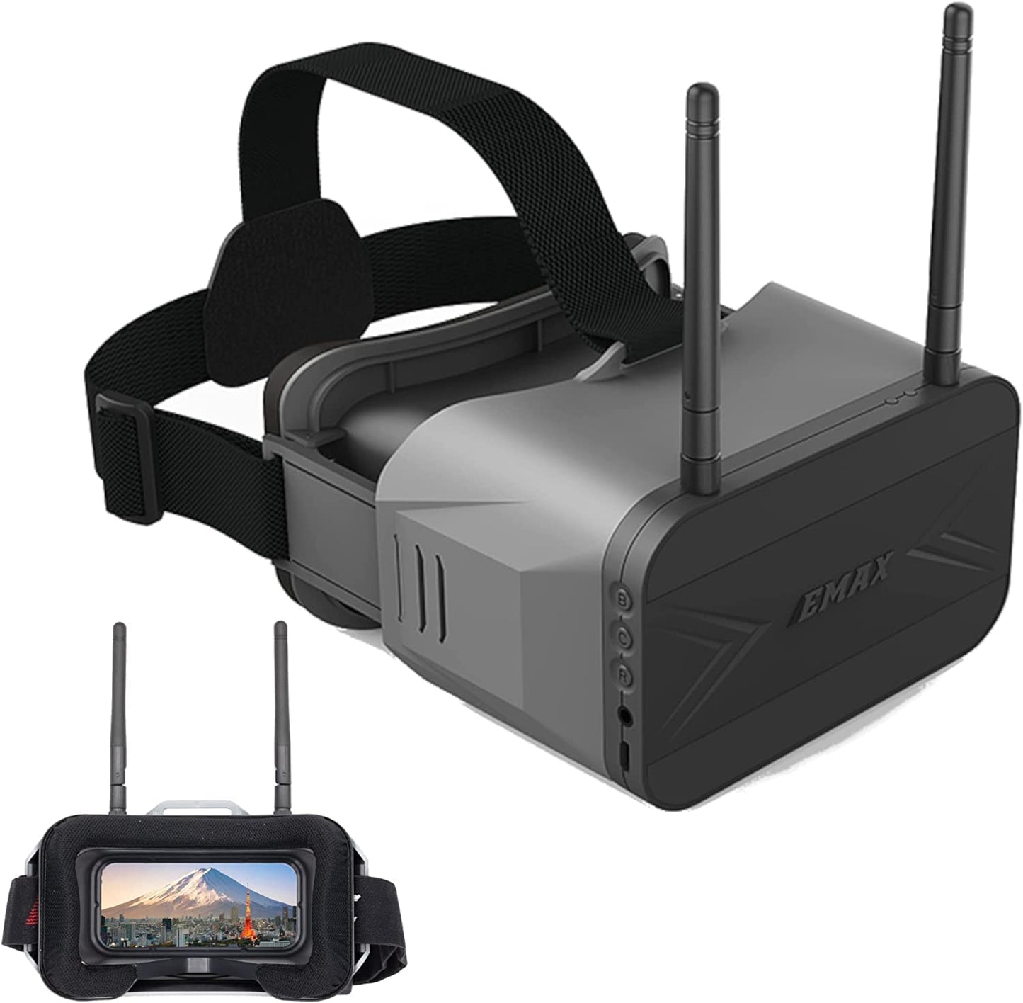 EMAX EZ Pilot Pro FPV Drone Set for Kids and Adult Beginners with Real 5.8g Goggles and Controller Easy to Fly Quadcopter