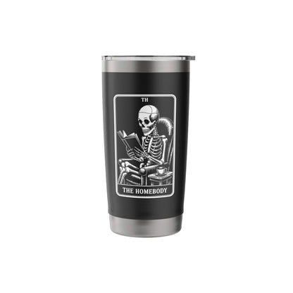 Indoorsy The Homebody Tarot Card Reading Introvert Stainless Steel Insulated Tumbler