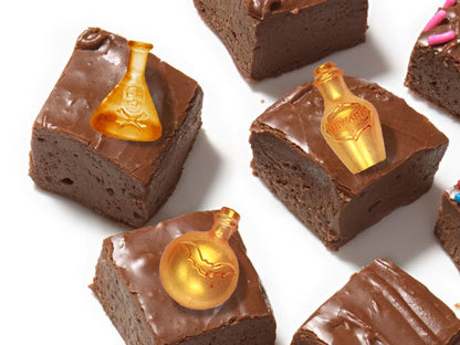 Halloween Chocolate Molds 3pcs Silicone Candy Molds Halloween Apothecary Potion Bottle for Ice Cube Jelly Crayon Gummy Cupcake Decoration