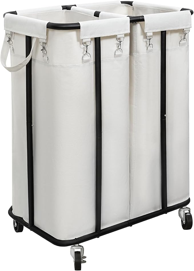 WOWLIVE Double Laundry Hamper