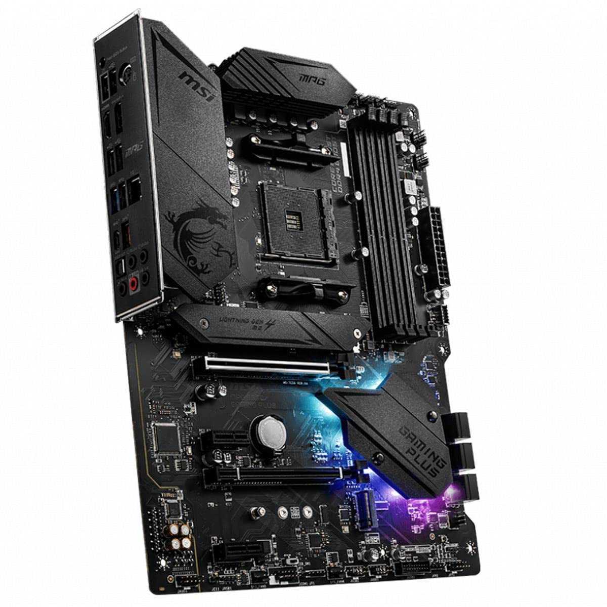 MSI MPG B550 Gaming Plus (ATX AMD AM4 DDR4 M.2 USB 3.2 Gen 2 HDMI ATX Gaming Moederboard AMD Ryzen™ 5000 processors