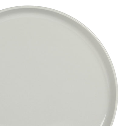 Gibson Home Summer Shades 16 Piece Plates and Bowls Dishes Service for 4 Porcelain Dinnerware Set - White