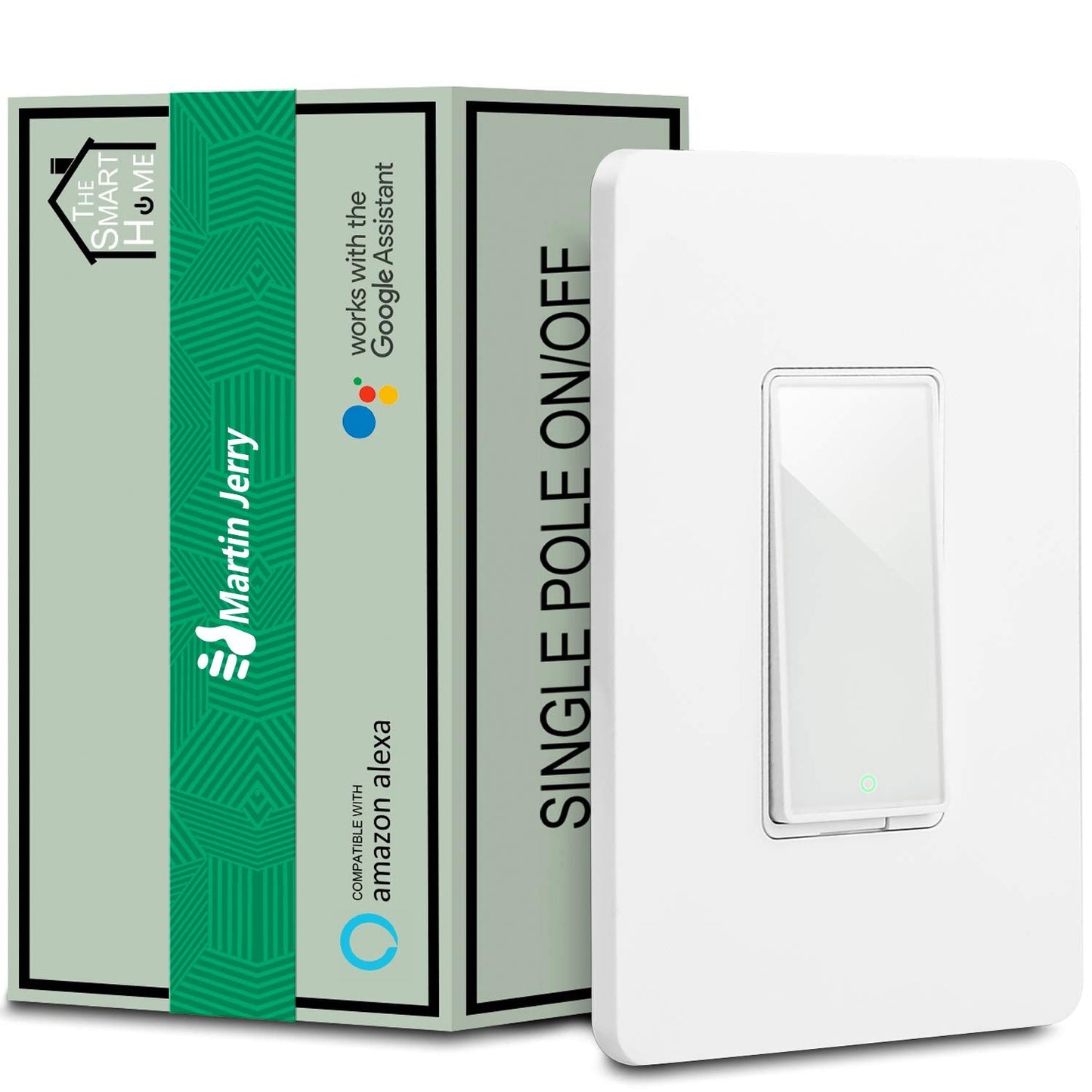 Zigbee Smart Switch no Neutral Required | 4 Pack Smart Light Switch Compatible with Alexa and Work with Google Home, Smart Home Devices
