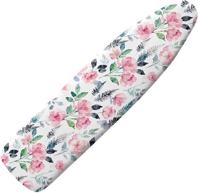 Wild Flower Ironing Board Cover, Iron Board Cover Non-Slip Thick Ironing Board