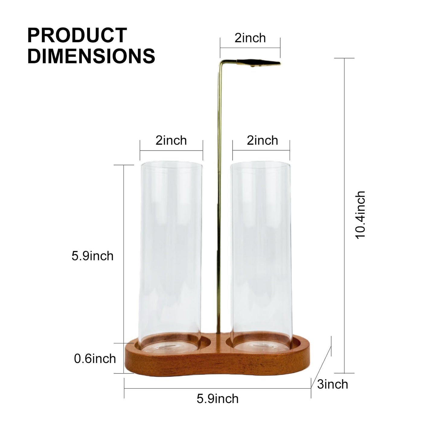 2 in 1 Glass Incense Holder for Sticks, Incense Burner with Ash Catcher, Hanging Incense Holders with Glass Ash Catcher for Meditation, Yoga, Spa, Home Decor, Room