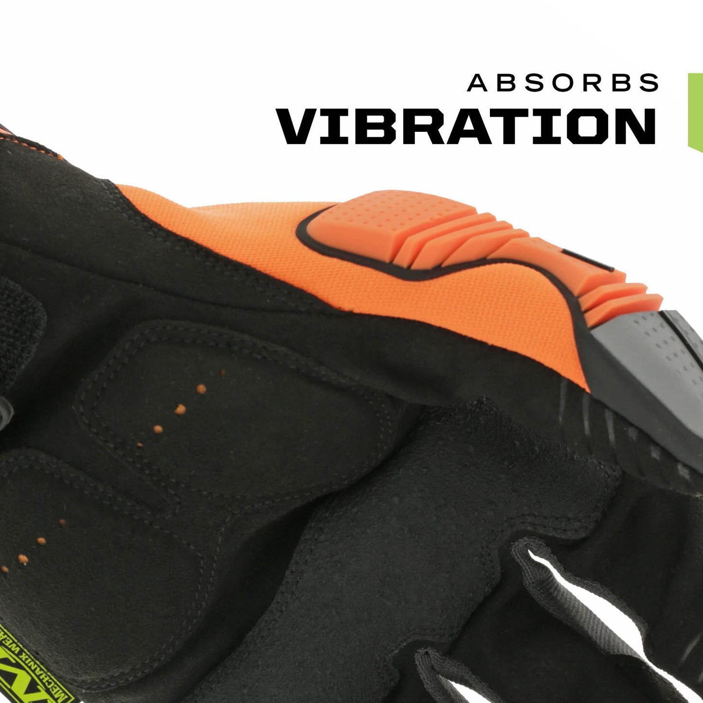 Mechanix Wear Hi-Viz M-Pact® Gloves (X-Large, Fluorescent Orange)