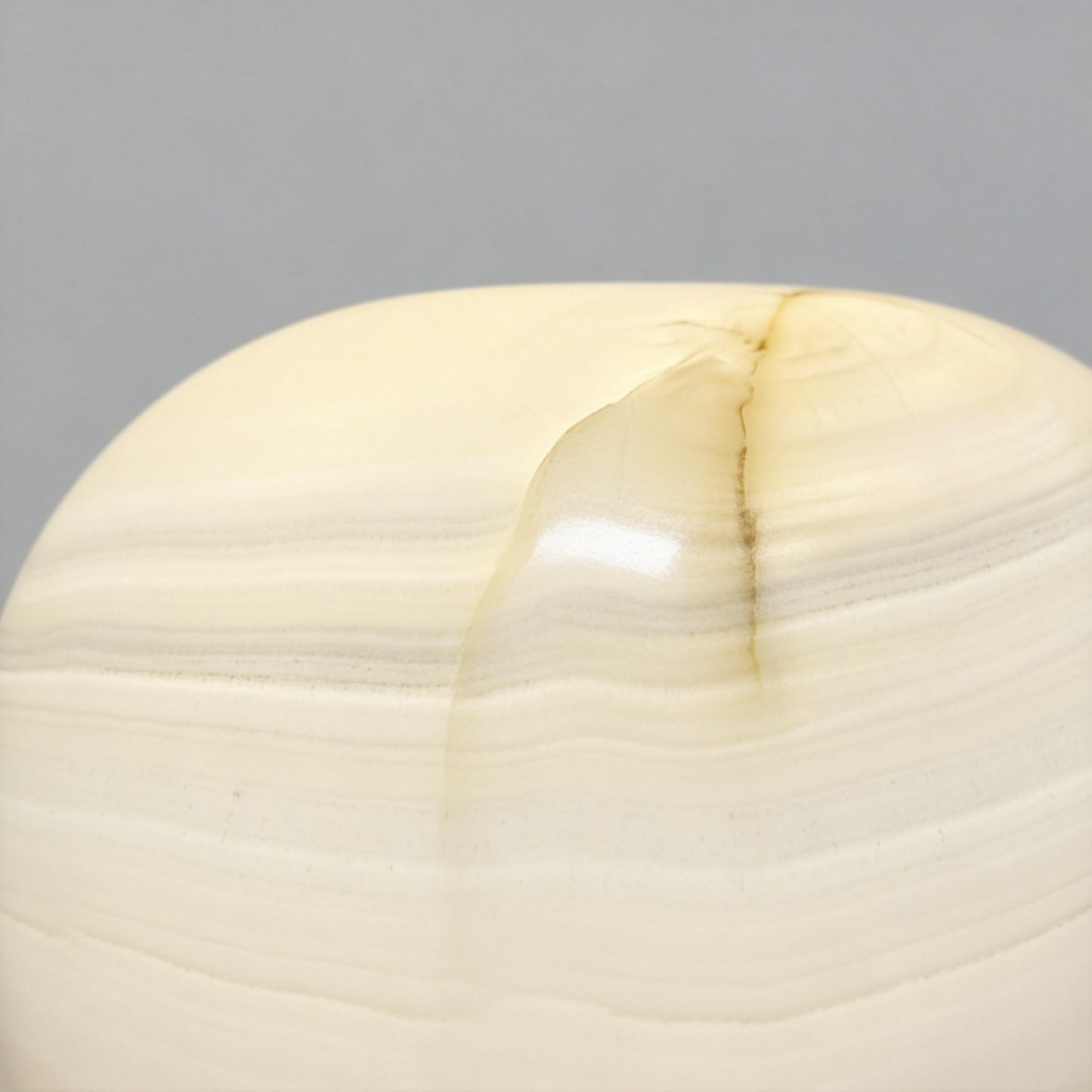 Lierlava Natural Marble Lamp, Cordless Rechargeable, 3-Way Dimmable