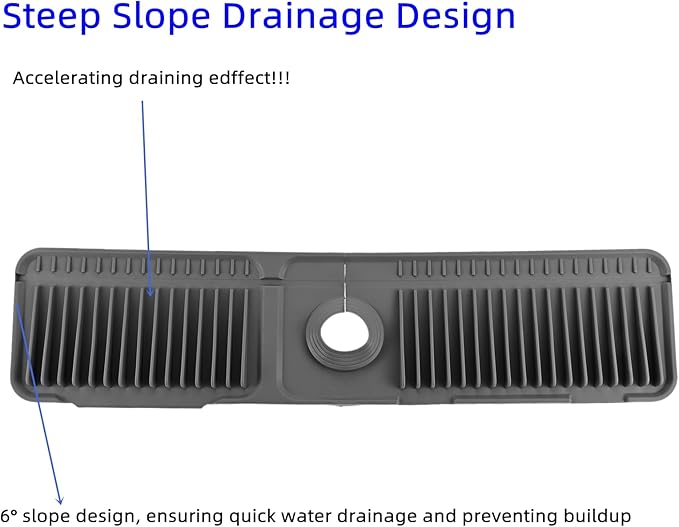 dophee Faucet Mat for Kitchen Sink