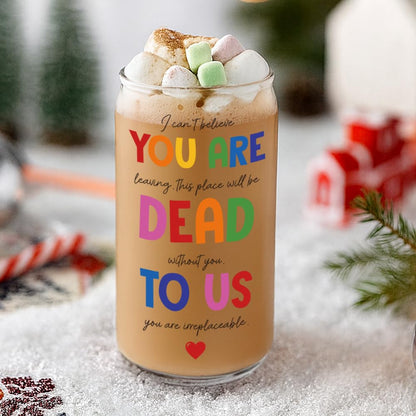 Niyorayna Funny Coworker Farewell Gifts for Women,Gifts for Coworker Leaving,Going Away, Goodbye, New Job Presents for Friends,Bestie,Boss,Coworker,Collegue, You Are Dead to Us Mug-40