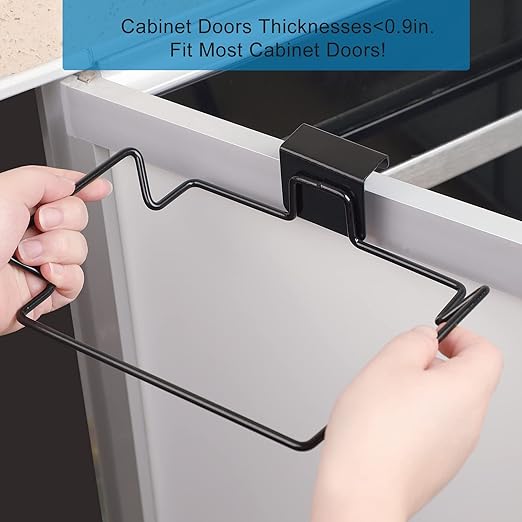 Large Stainless Steel Trash Bag Holder