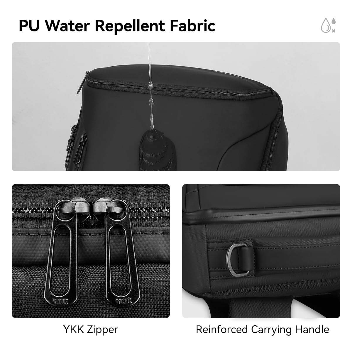 MARK RYDEN mens backpack Large Capacity waterproof laptop backpack business men with USB Charging Port for Official Travel Hiking Pack Fits Under 17.3 Inch Laptop
