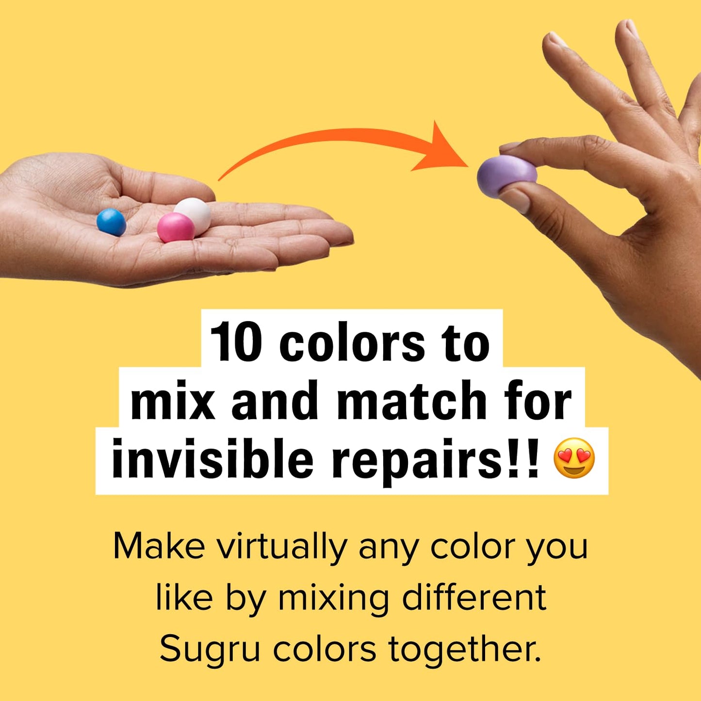 Sugru by tesa - Mouldable Multi-Purpose Glue for Creative Fixing and Making, Black, 8-Pack