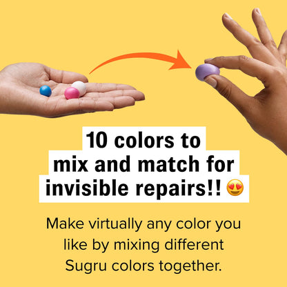 Sugru by tesa - Mouldable Multi-Purpose Glue for Creative Fixing and Making, Black, 8-Pack