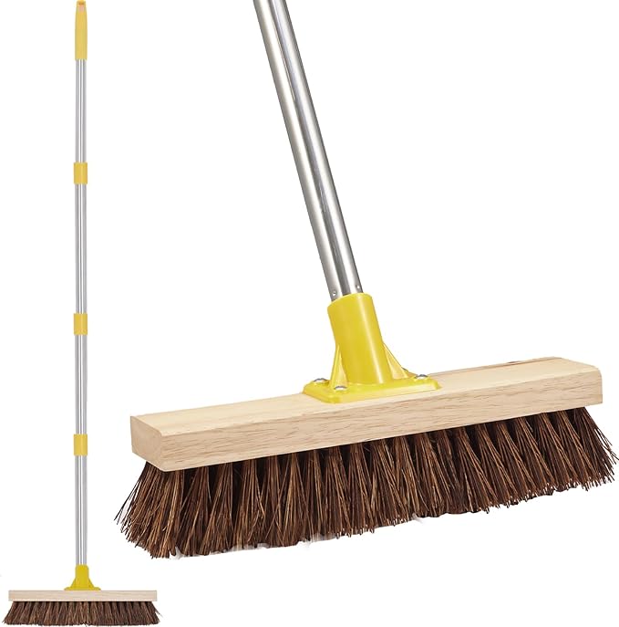 Floor Scrub Brush with Long Handle