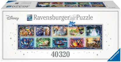 Ravensburger - Disney Memorable Moments - Spectacular 40000 Piece Jigsaw Puzzle - Bold Imagery of Favorite Characters - Cinderella, Bambi & More - Puzzles for Adults