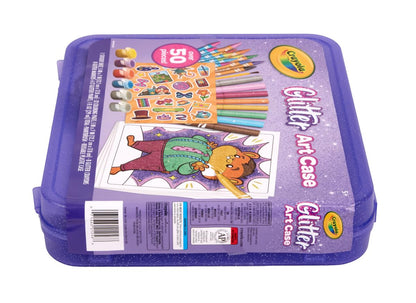 Crayola Glitter Art Kit (50+ Pcs), Glitter Crayons & Coloring Supplies, Kids Art Set, Gifts for Girls & Boys, Ages 5+