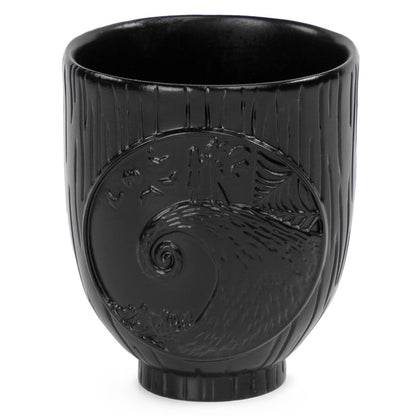 Jay Franco Disney Nightmare Before Christmas Tumbler - Black Resin Toothbrush/Pen Holder Features Jack & Sally - Bathroom Décor