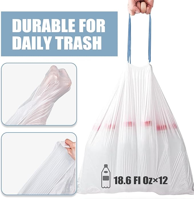 Small Trash Bags 4 Gallon