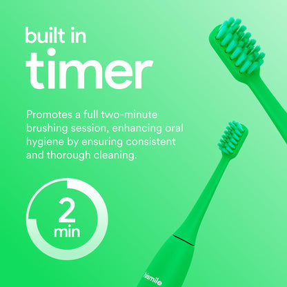 HISMILE Electric Toothbrush, 3 Brushing Modes, Smart Timer, Rechargeable Electric Tooth Brush for Adults and Children, Soft-Tapered Bristles, Mode Memory (Pink)