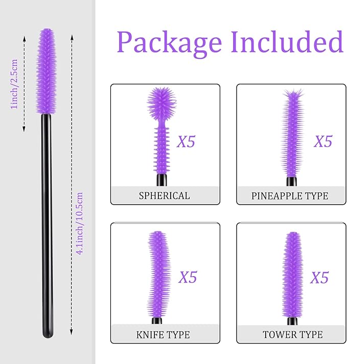 FJW Machine Cleaning Brushes, Reusable Silicone Dense Bristles Clean Brush