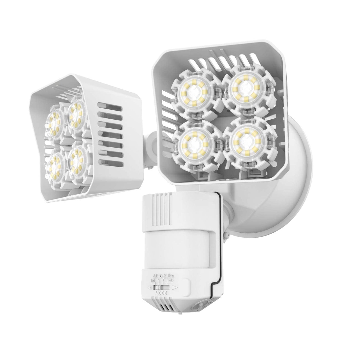 SANSI Outdoor LED Security Motion Sensor Outdoor Flood Lights… (White, 36W)