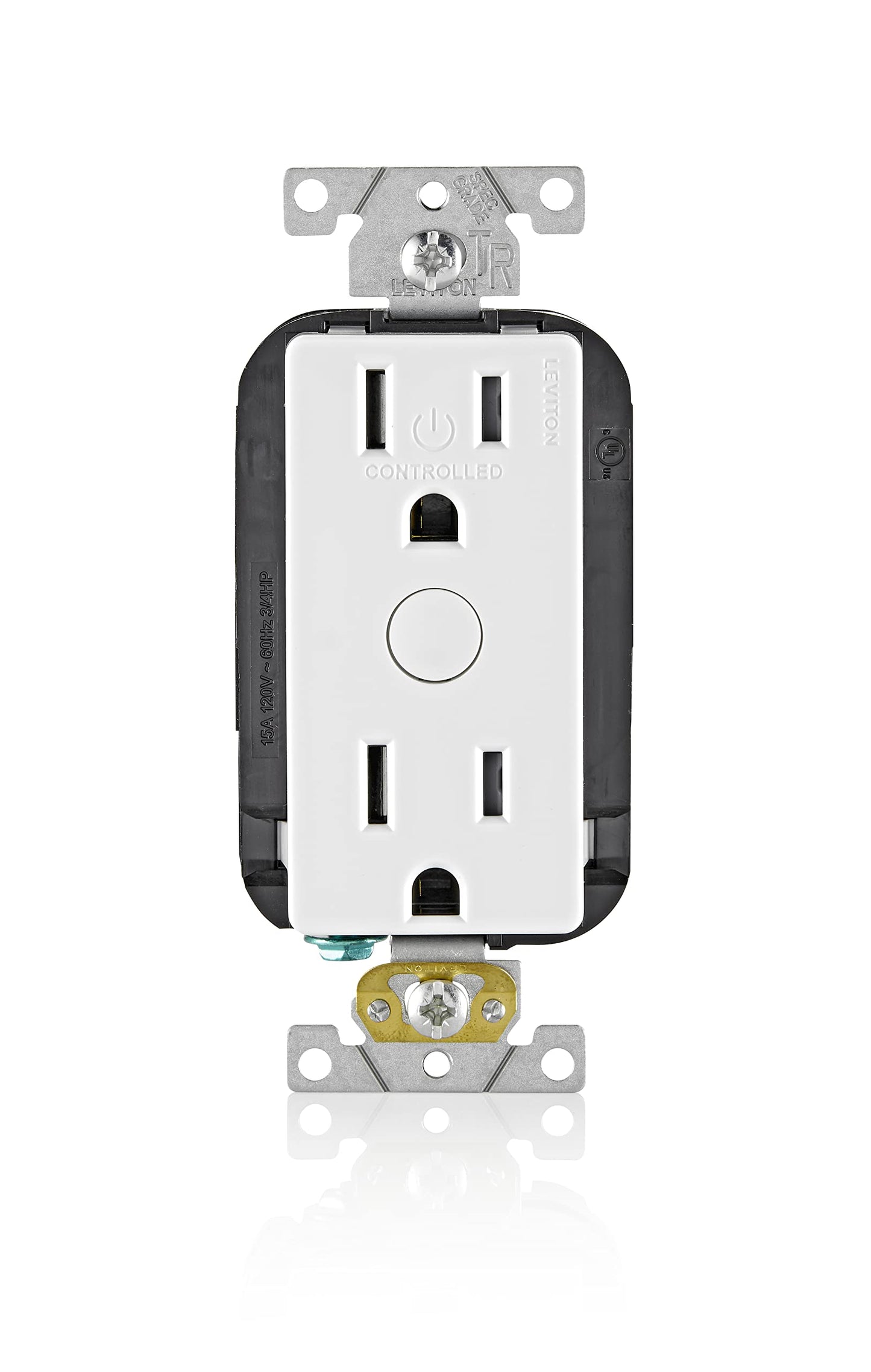 Leviton Decora Smart Switch, Wi-Fi 2nd Gen, Neutral Wire Required, Works with Matter, My Leviton, Alexa, Google Assistant, Apple Home/Siri & Wired or Wire-Free 3-Way, D215S-1RW, White