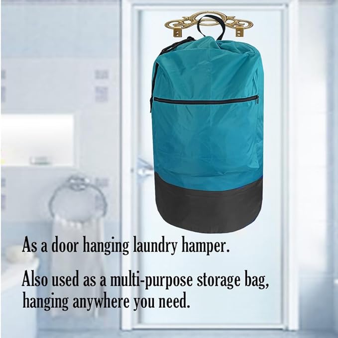 Washable Laundry Bag Backpack