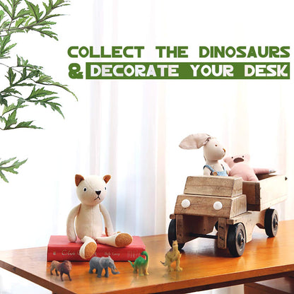 Akokie Dinosaur Toys for Boys Girls - Kids Toys Transport Carrier Truck with Dinosaur Animals Toy 12 Pcs Double Side Storage Set Birthday for Kids Boys Girls 3 4 5 6 Years Old