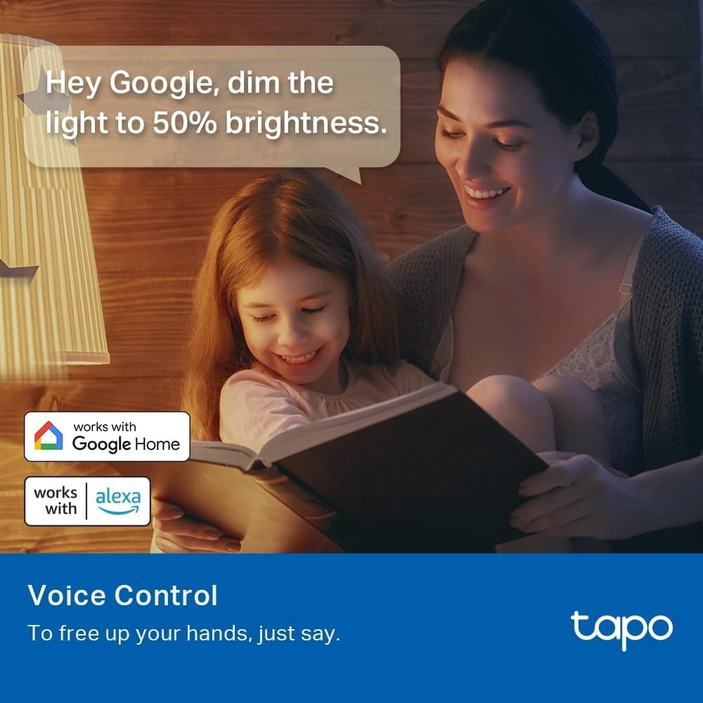 Tapo L530B (2-Pack) Smart Bulb, B22 Colour Changing Light Bulb, Alexa Light Bulbs, LED Light Bulb,8.7W (60W), Dimmable, Schedule & Timer, Energy Saving, App Remote Control, Google Voice Control