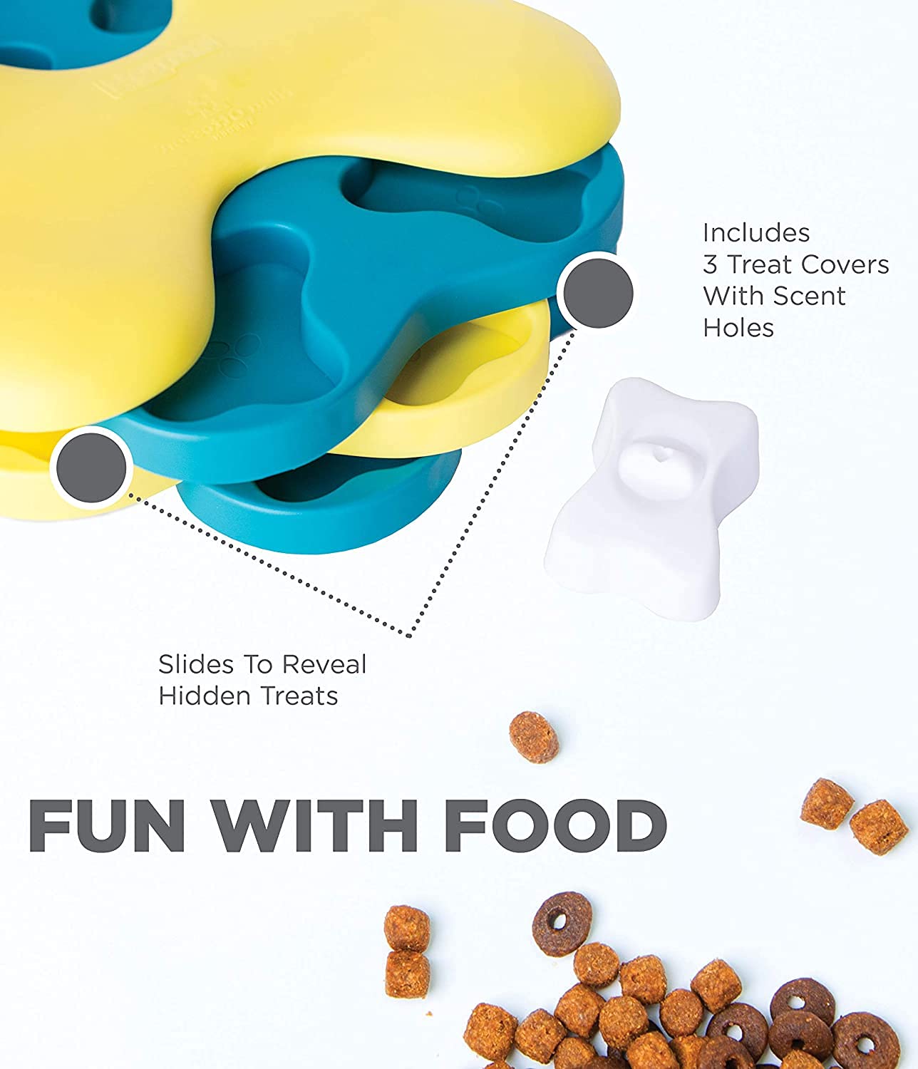 Nina Ottosson by Outward Hound Dog Tornado Interactive Treat Puzzle Dog Toy