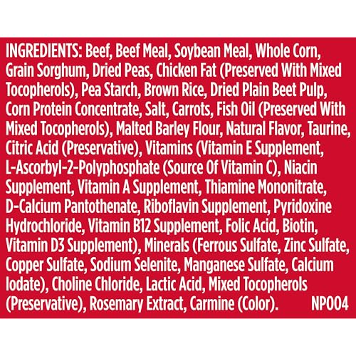 Nutrish Dry Dog Food, Real Beef, Pea & Brown Rice Recipe Whole Health Blend for Adult Dogs, 6 lb. Bag (Rachael Ray)