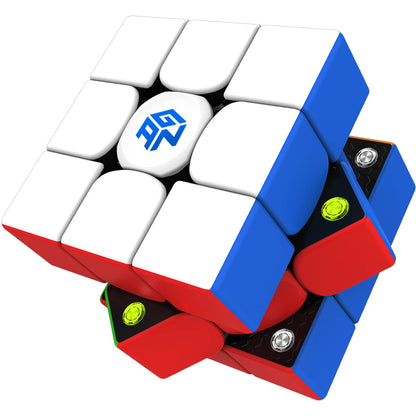 GAN 356 M, 3x3 Magnetic Speed Puzzle Cube Stickerless Gans 356M Cube (no Extra GES)