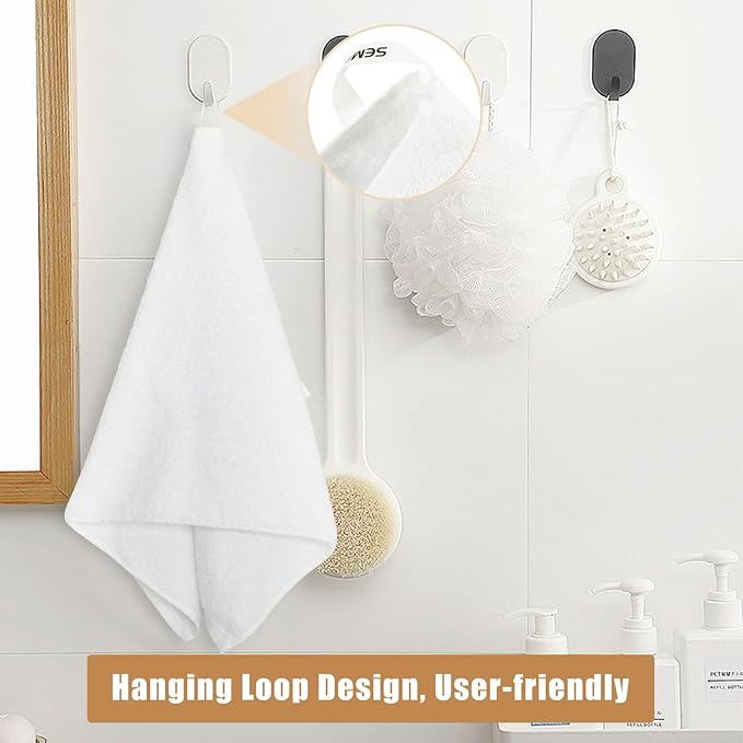 SEMAXE Hand Towel for Bathroom, 100% Combed Cotton Towel